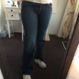 Vintage Lucky Brand Jeans Low Rise Flare 10/30